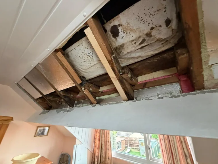 Internal water ingress encountered by AAA Roofing