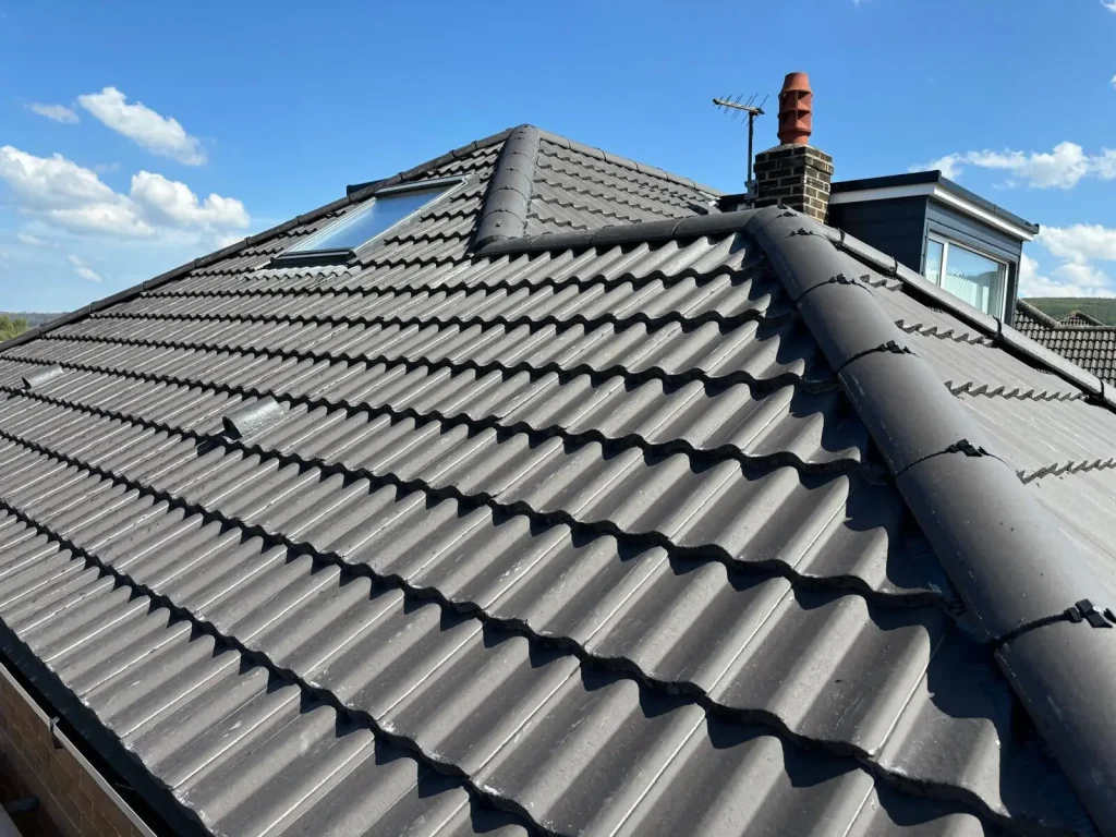 Full re-roof in new tiles, by AAA Roofing