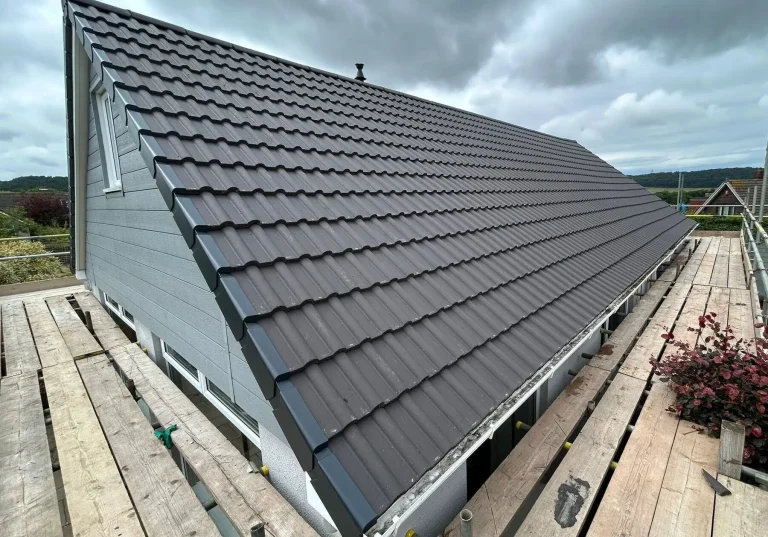 A new pitched roof by AAA Roofing
