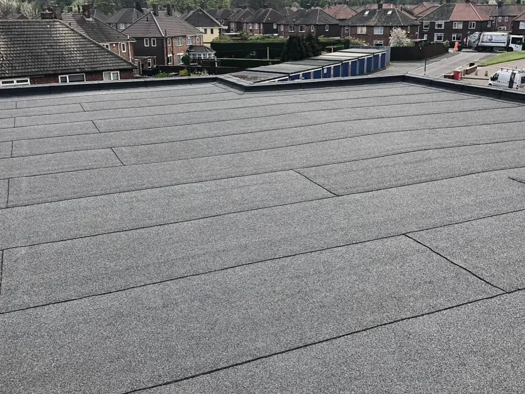 Large felt flat roof, by AAA Roofing