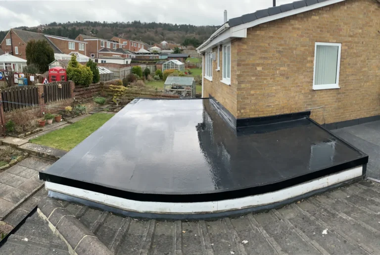 Rubber flat roof in New Marske